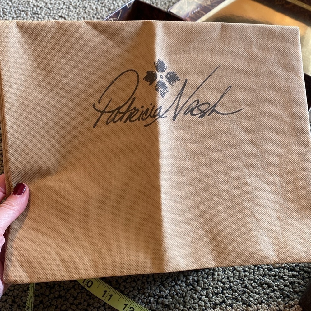 Patricia Nash Ruffina Heeled Mules Size 8.5 in EUC - Picture 9 of 11